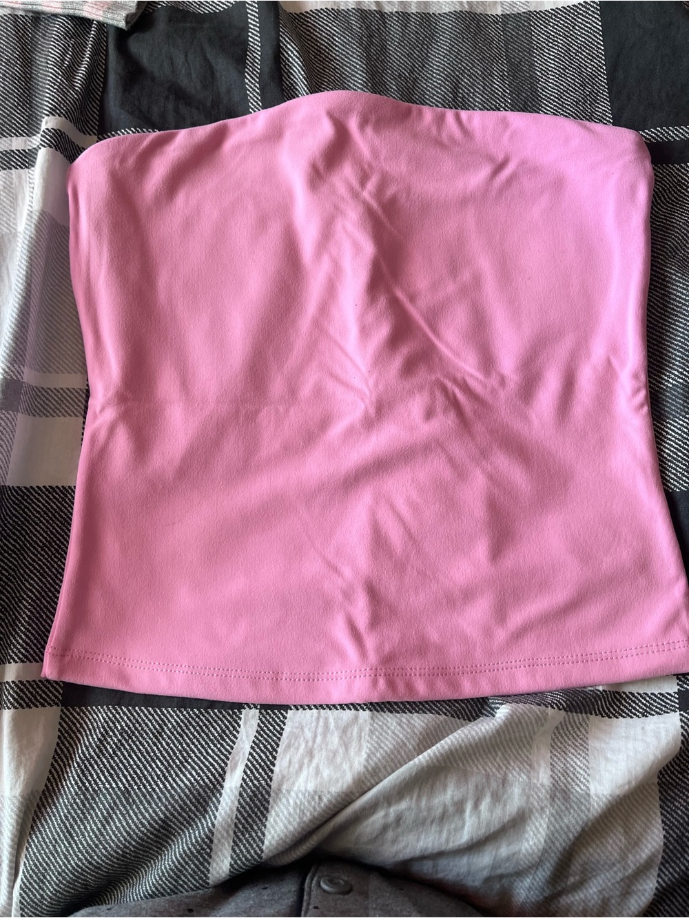 Garage Pink Strapless Tube Camisole